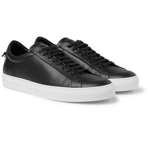 Givenchy Urban Street Classic Black and White Low Top Sneakers - Women's